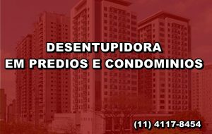 Desentupidora de condominios na Vila Formosa